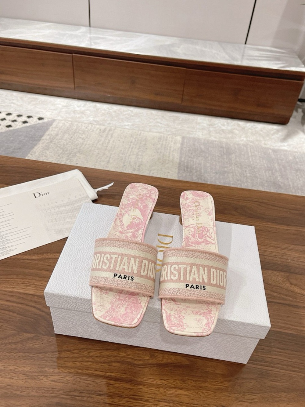 Christian Dior Dway Slide Sandals